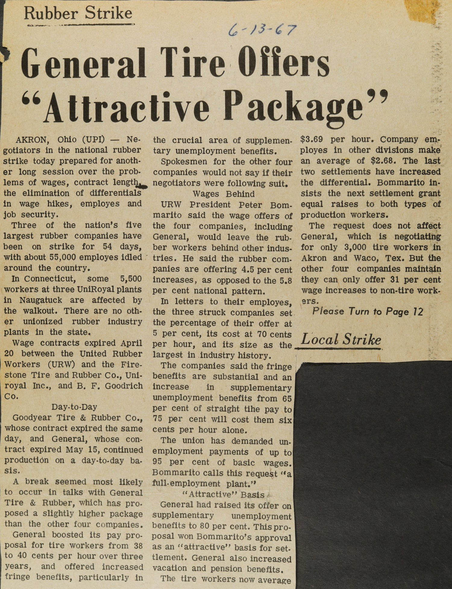 General Tire Offers "Attractive Package"