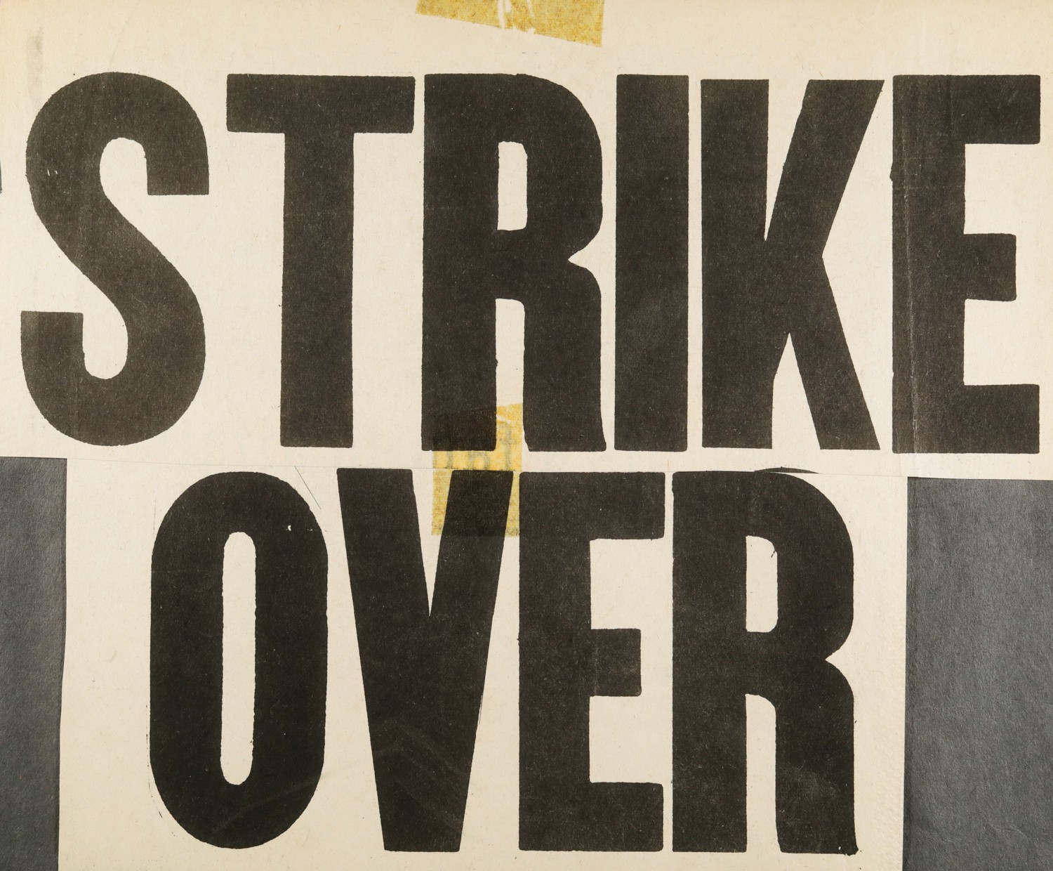 STRIKE OVER