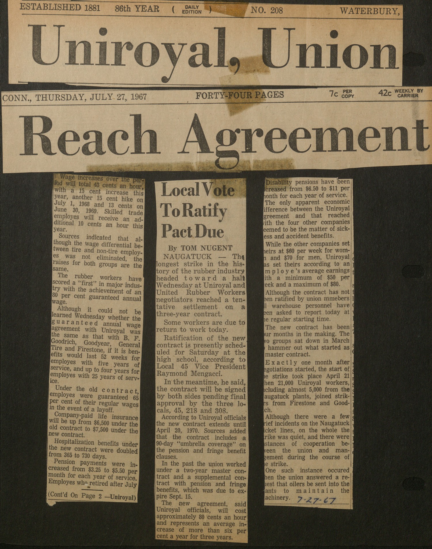Reach Agreement