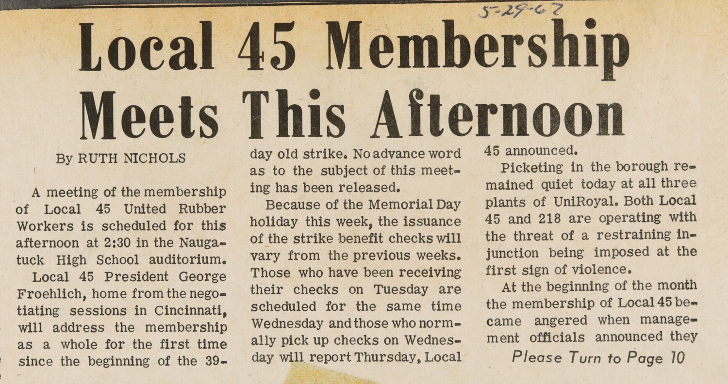 Local 45 Membership Meets This Afternoon