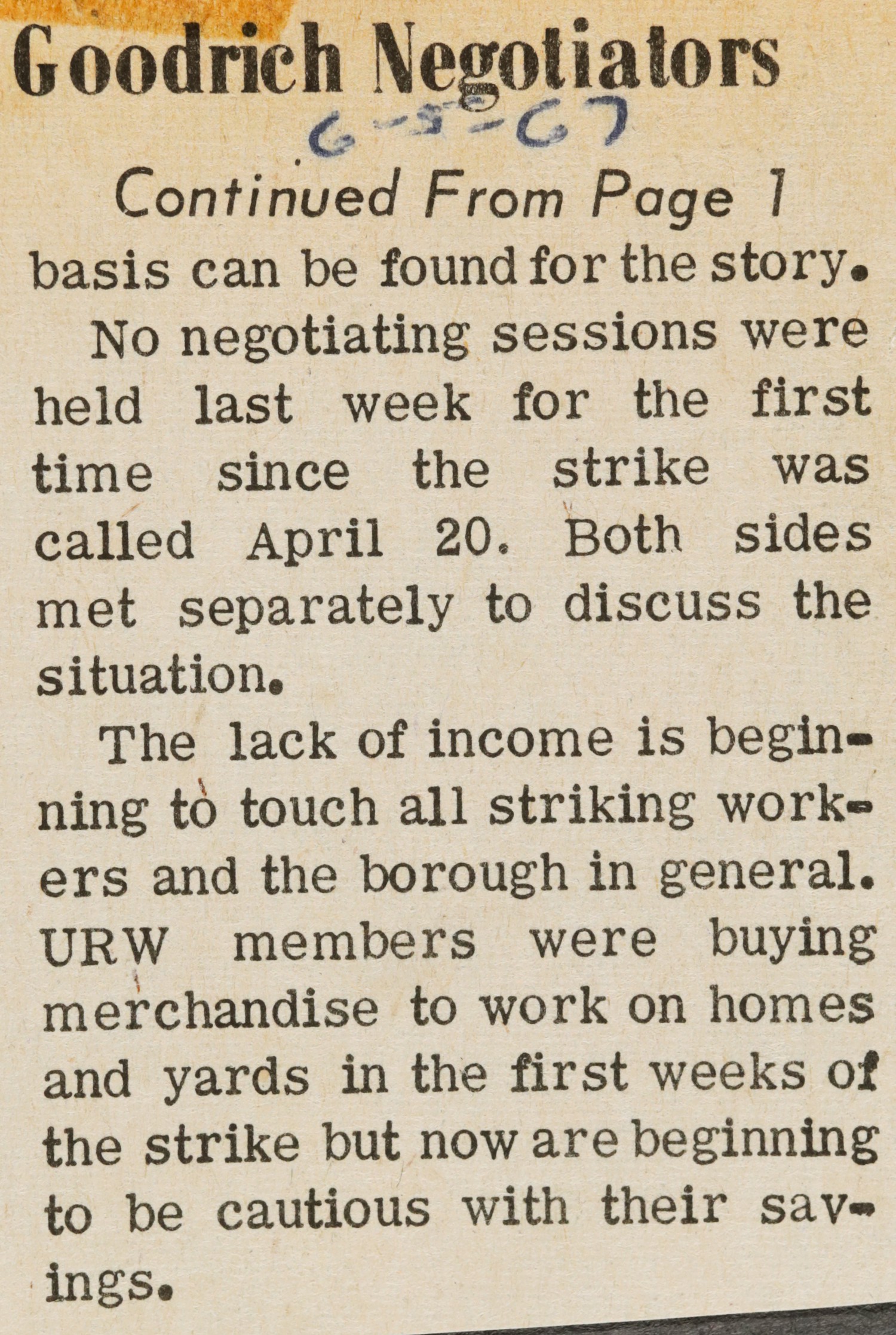 Goodrich Negotiators