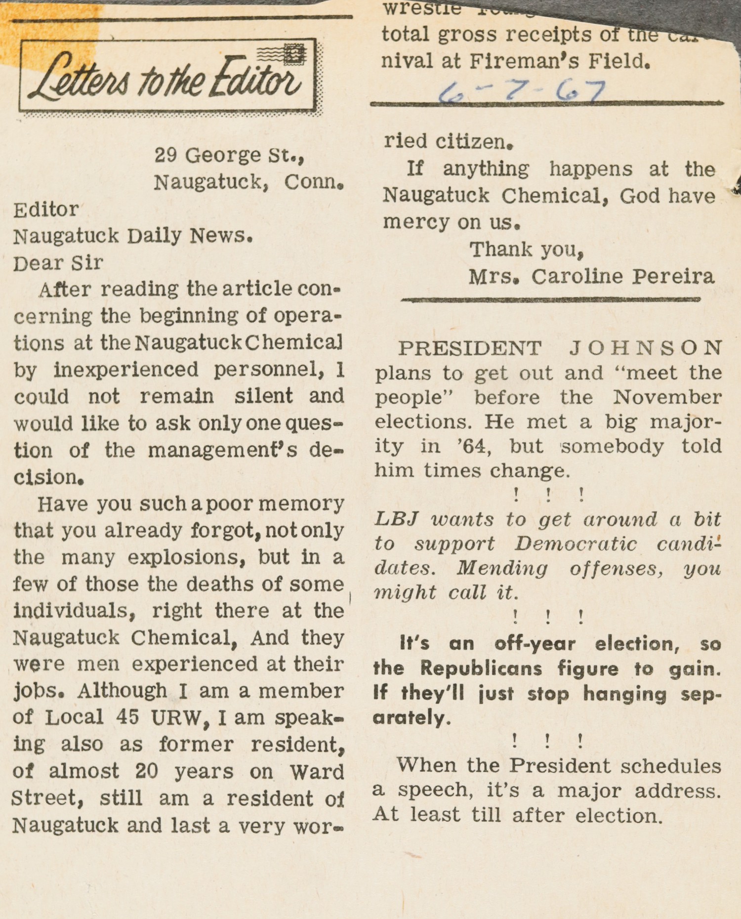 Letters to the Editor