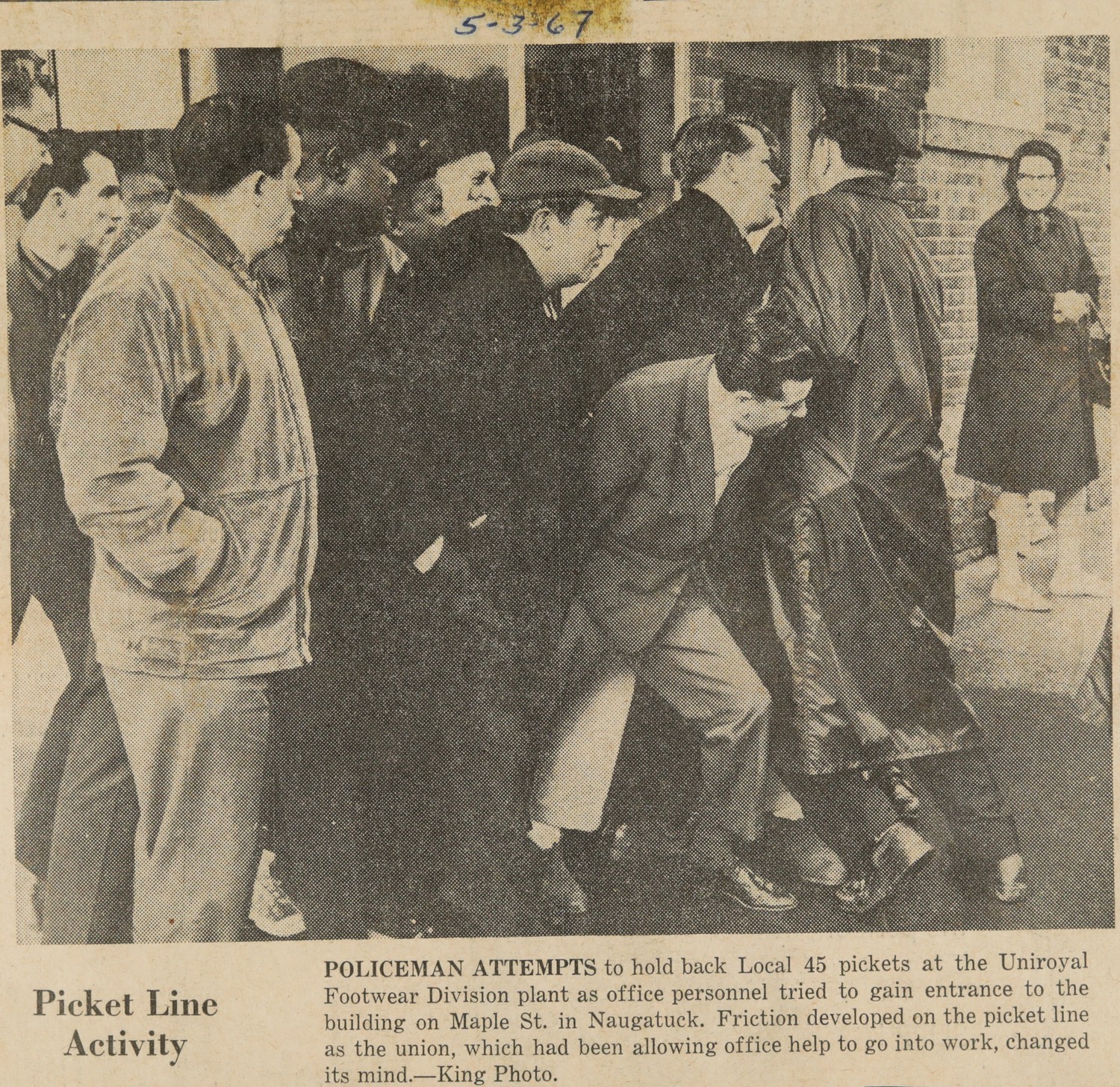 Picket Line Activity