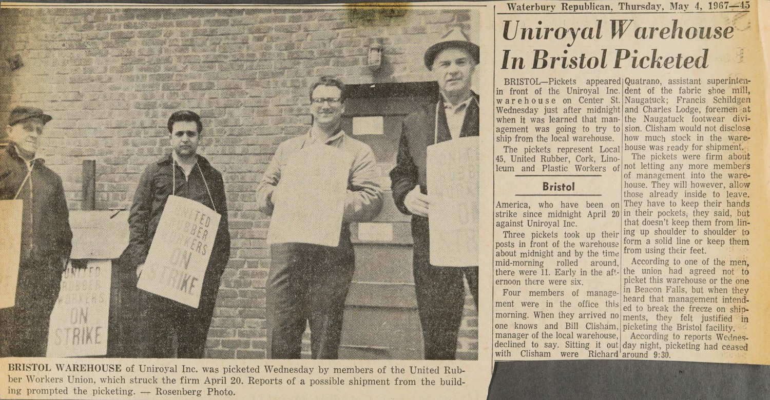 Uniroyal Warehouse In Bristol Picketed