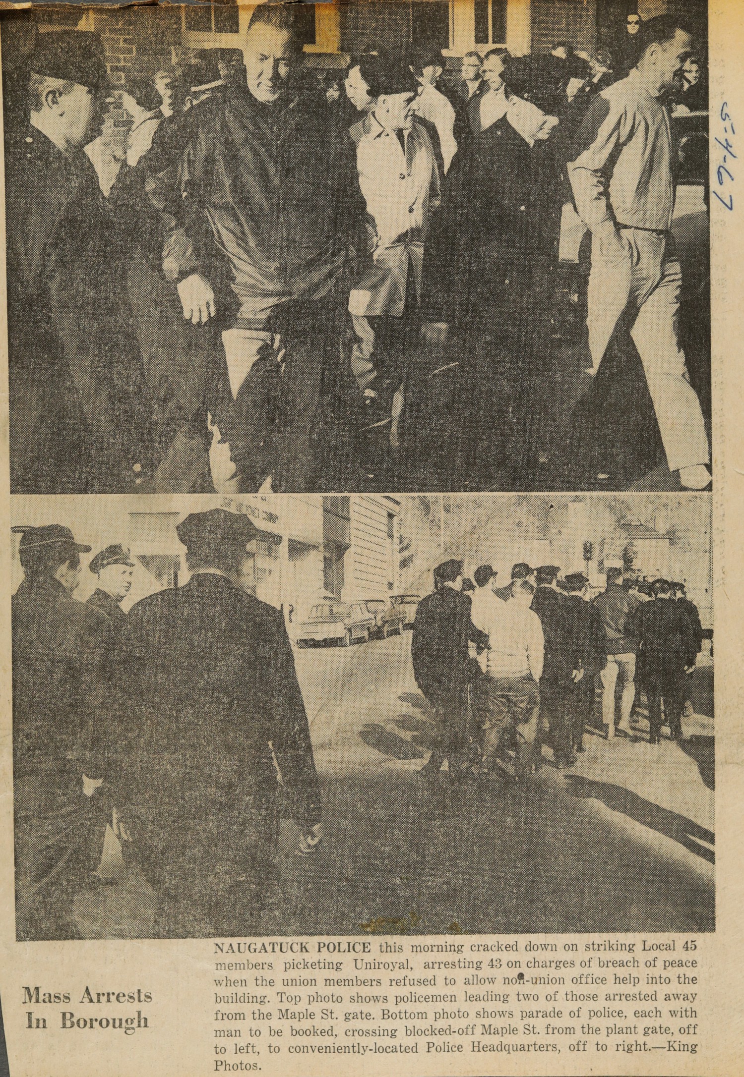 Mass Arrests In Borough