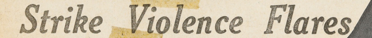 Strike Violence Flares